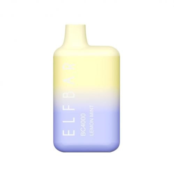Elf Bar BC4000 Lemon Mint (Лимон с мятой), 4000 тяг в Ханты-Мансийске