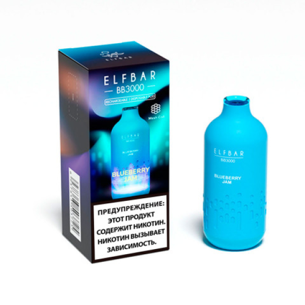 Elfbar BB3000 Черничный джем, 3000 тяг в Ханты-Мансийске