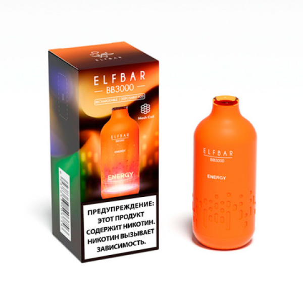Elfbar BB3000 Энергетик, 3000 тяг в Ханты-Мансийске