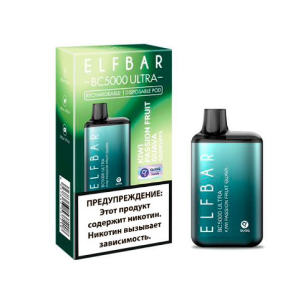 Elfbar BC5000 (Киви маракуйя гуава), 5000 тяг в Ханты-Мансийске