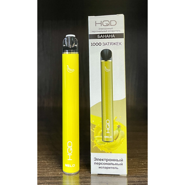 HQD melo banana (банан) 1000 затяжек в Ханты-Мансийске