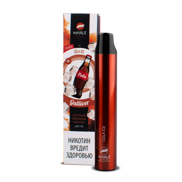 inHale Guliver Hard Cola Ice (Кола Со Льдом) 1500 затяжек в Ханты-Мансийске