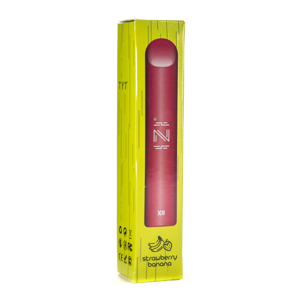 Одноразовая электронная сигарета IZI X2 Strawberry Banana (Клубника Банан) 800 затяжек в Ханты-Мансийске
