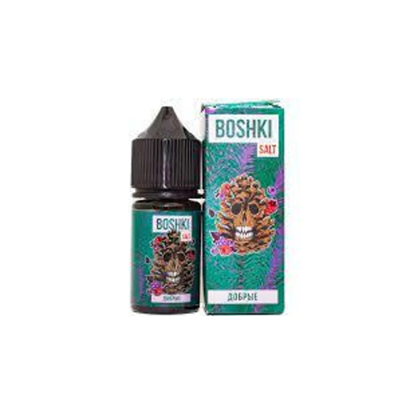 Жидкость BOSHKI Salt Добрые (Мороженное хвоя ягоды) (30 мл, 20 мг/мл) в Ханты-Мансийске