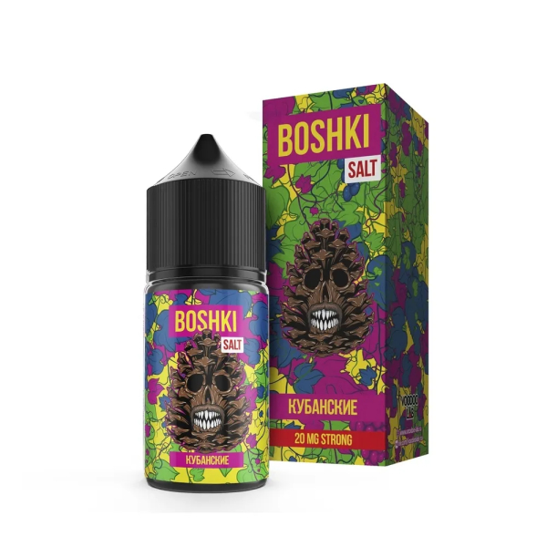 Жидкость BOSHKI Salt Кубанские (Виноград черника хвоя) (30 мл, 20 мг/мл) в Ханты-Мансийске