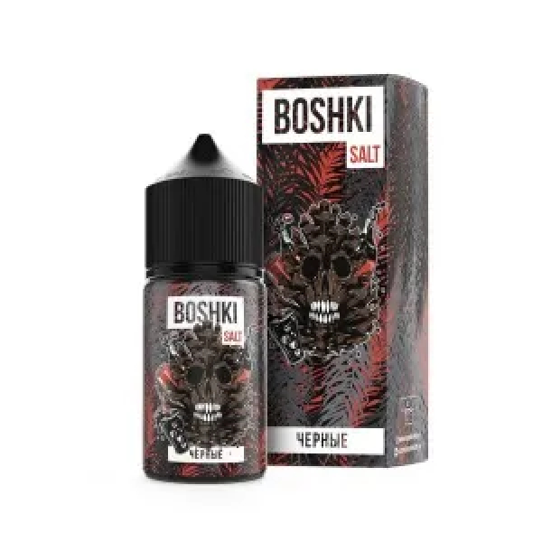 Жидкость BOSHKI Salt Черные (кола хвоя) (30 мл, 20 мг/мл) в Ханты-Мансийске
