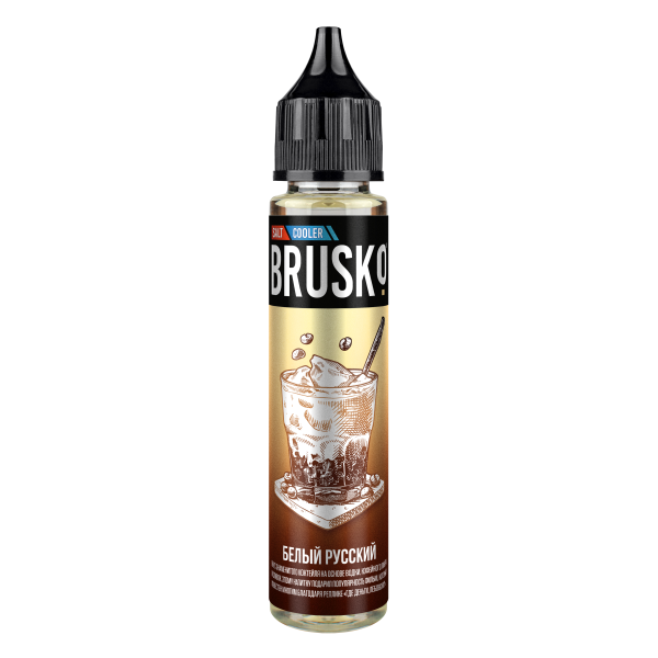 Жидкость Brusko Salt  Белый Русский 30 мл в Ханты-Мансийске