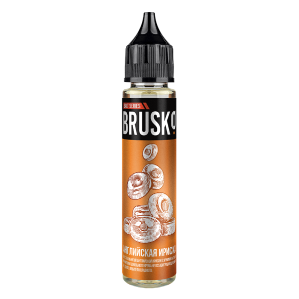 Жидкость Brusko Salt Английская Ириска 30 мл в Ханты-Мансийске