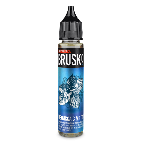 Жидкость Brusko Salt Мелиса С Мятой 30 мл в Ханты-Мансийске