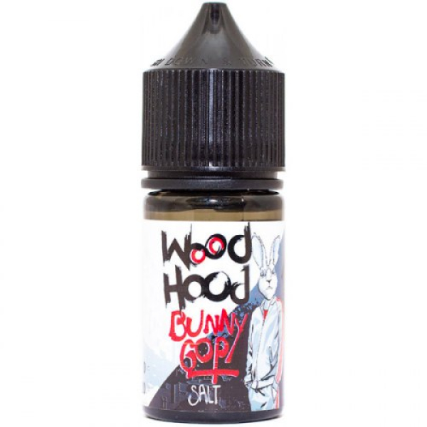 Жидкость Wood Hood Bunny Gop (Малина Черника Черная Смородина Лед) (30 мл, 20 мг/мл) в Ханты-Мансийске