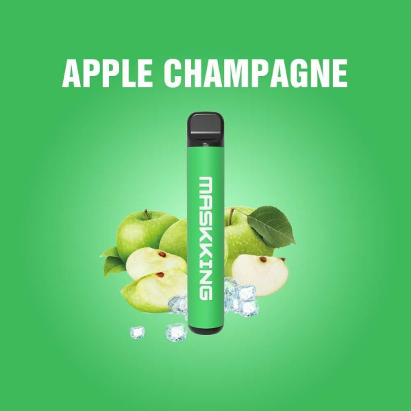 Одноразовая электронная сигарета Maskking High Pro Apple Champagne (Яблочное Шампанское) 1000 затяжек в Ханты-Мансийске