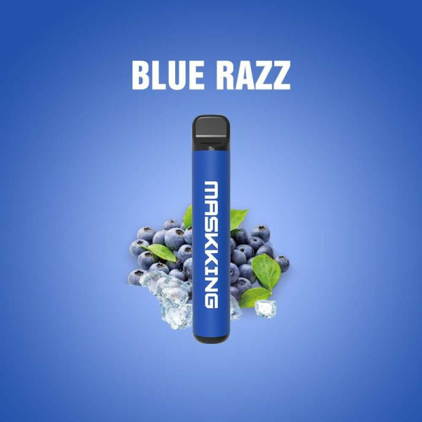 Одноразовая электронная сигарета Maskking High Pro Blue Razz (Черничный Рай) 1000 затяжек в Ханты-Мансийске