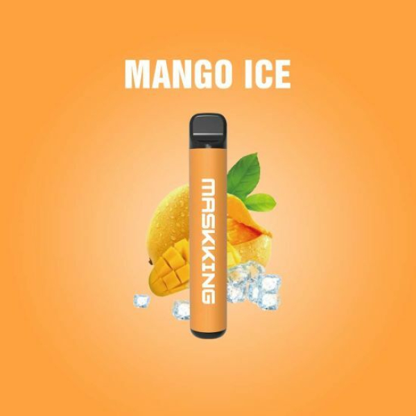 Одноразовая электронная сигарета Maskking High Pro Mango Ice (Манговый Лёд) 1000 затяжек в Ханты-Мансийске