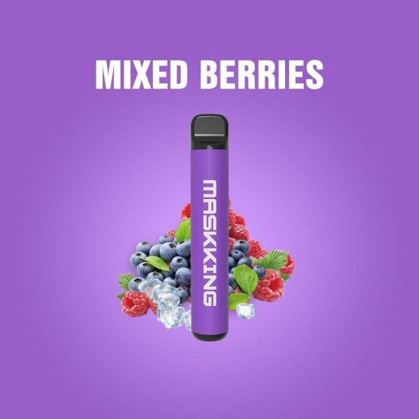 Одноразовая электронная сигарета Maskking High Pro Mixed Berries (Ягодный Рай) 1000 затяжек в Ханты-Мансийске