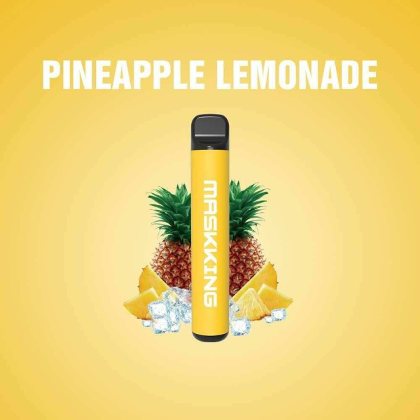Одноразовая электронная сигарета Maskking High Pro Pineapple Lemonade (Ананасовый Лёд) 1000 затяжек в Ханты-Мансийске