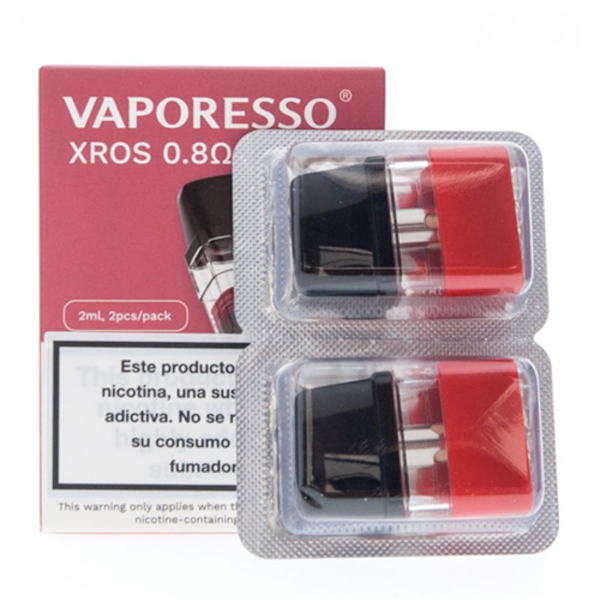 Упаковка картриджей Vaporesso XROS Series 0.8 ohm Pod 2 ml (в упаковке 2 шт) в Ханты-Мансийске