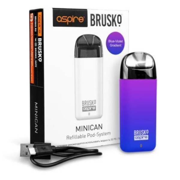 Brusko MINICAN 2 (400 мАч, Синий,фиолетовый) в Ханты-Мансийске