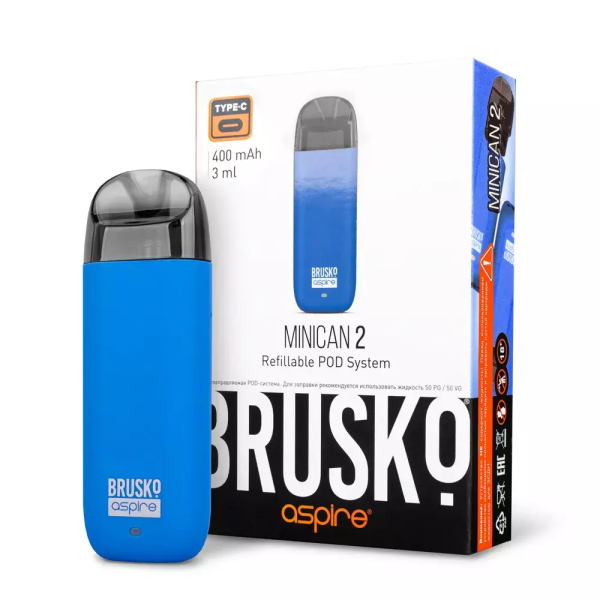 Brusko MINICAN 2 (400 мАч, Синий) в Ханты-Мансийске