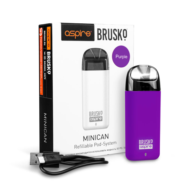 Brusko MINICAN 2 (400 мАч, Фиолетовый) в Ханты-Мансийске