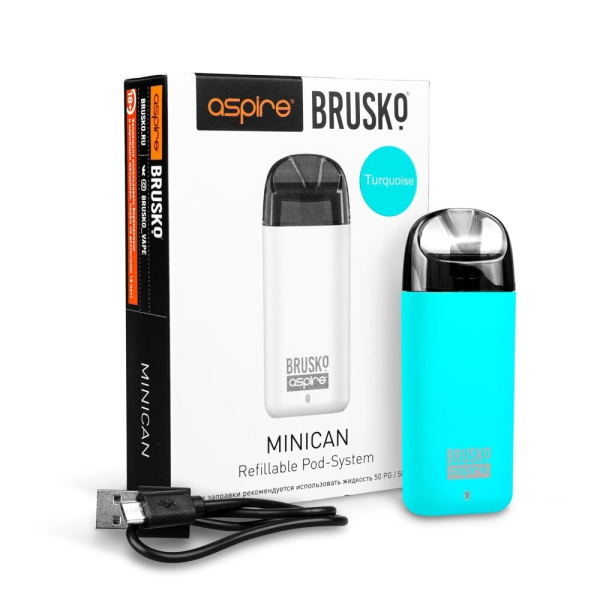 Brusko MINICAN plus (850 мАч, Бирюзовый) в Ханты-Мансийске