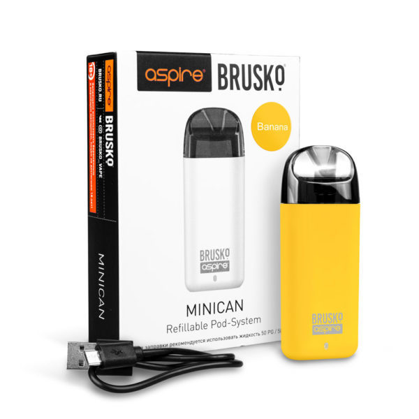 Brusko MINICAN plus (850 мАч, Желтый) в Ханты-Мансийске