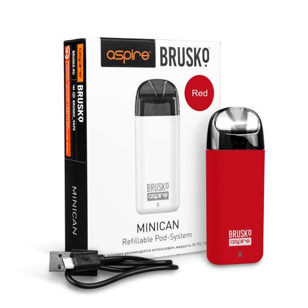 Brusko MINICAN plus (850 мАч, Красный) в Ханты-Мансийске
