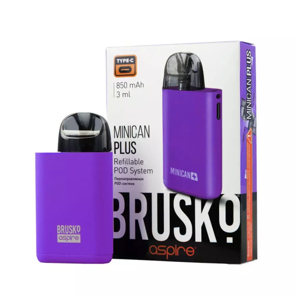 Brusko MINICAN plus (850 мАч, Фиолетовый) в Ханты-Мансийске