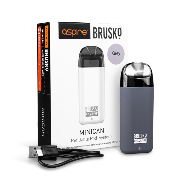 Brusko MINICAN (350 мАч, Серый) в Ханты-Мансийске