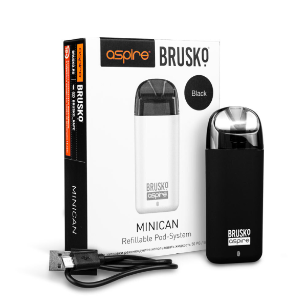 Brusko MINICAN (350 мАч, Черный) в Ханты-Мансийске