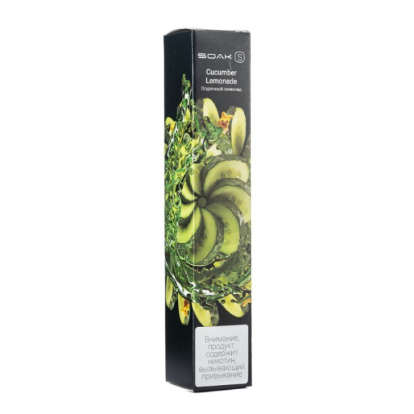 SOAK S Cucumber Lemonade (Огуречный лимонад), 2500 тяг в Ханты-Мансийске