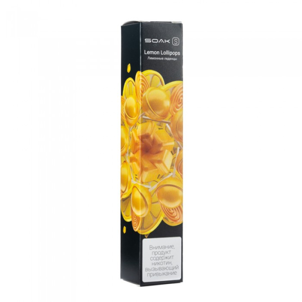 SOAK S Lemon Lollipops (Лимонные леденцы), 2500 тяг в Ханты-Мансийске