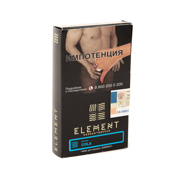 Табак ELEMENT ВОДА COLA 25 гр в Ханты-Мансийске