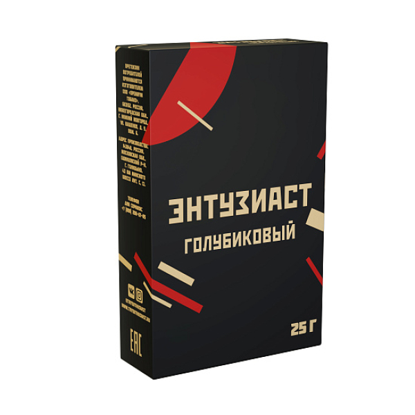 Табак ЭНТУЗИАСТ ГОЛУБИКОВЫЙ 25 гр в Ханты-Мансийске
