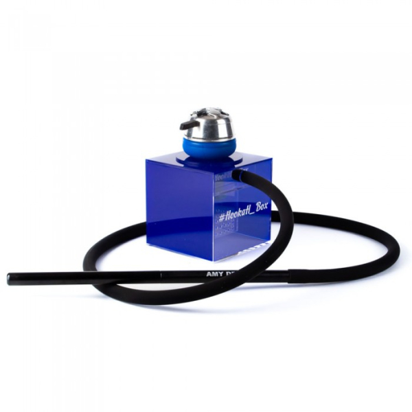 Кальян Hookah Box Blue синий (20 см) в Ханты-Мансийске