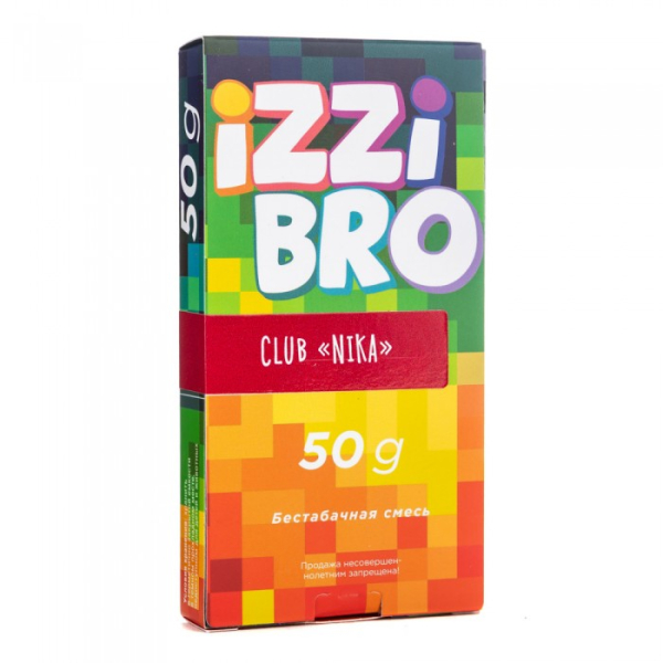 Смесь IZZIBRO CLUB Nika (Клубника) 50 гр в Ханты-Мансийске
