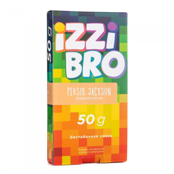 Смесь IZZIBRO Persik JACKSON (Ледяной Персик) 50 гр в Ханты-Мансийске