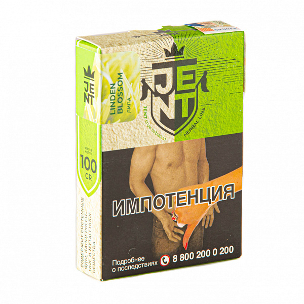 Табак Jent Herbal Linden Blossom (Липа) 100 гр в Ханты-Мансийске