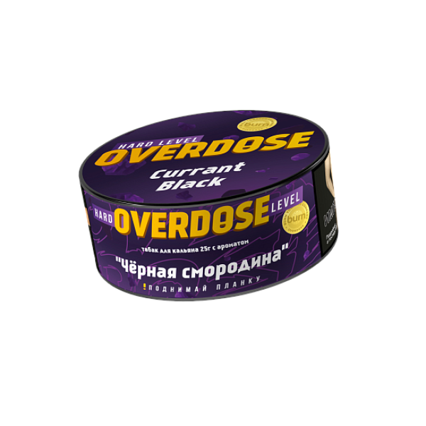 Табак OVERDOSE CURRANT BLACK 25 гр в Ханты-Мансийске