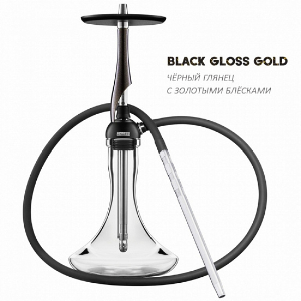 Кальян Koress K1T Black Gloss Gold в Ханты-Мансийске