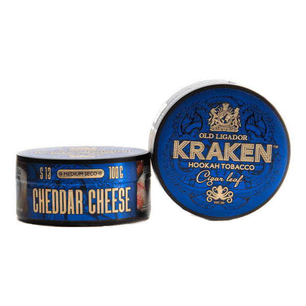 Табак Kraken Medium Seco Cheddar Cheese (Сыр Чеддер) 100 гр в Ханты-Мансийске