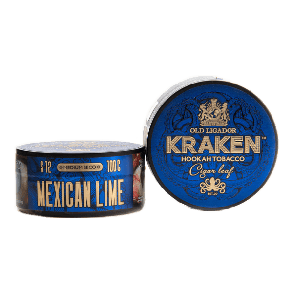 Табак Kraken Medium Seco Mexican lime (Мексиканский лайм) 100 гр в Ханты-Мансийске
