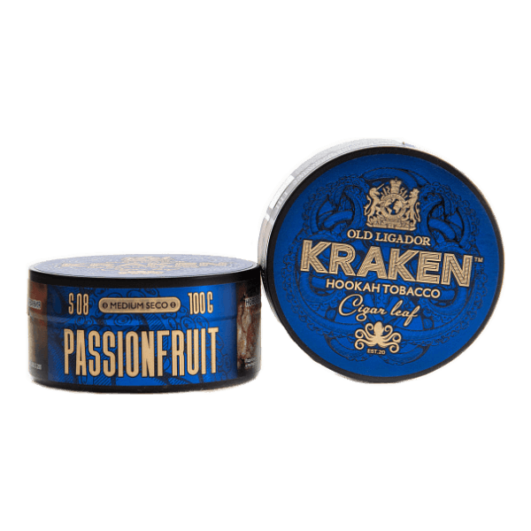 Табак Kraken Medium Seco Passion Fruit (Маракуйя) 100 гр в Ханты-Мансийске