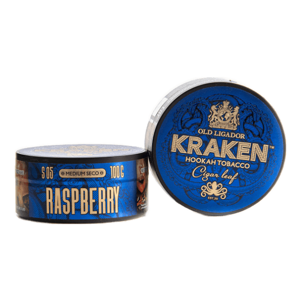 Табак Kraken Medium Seco Raspberry (Малина) 100 гр в Ханты-Мансийске