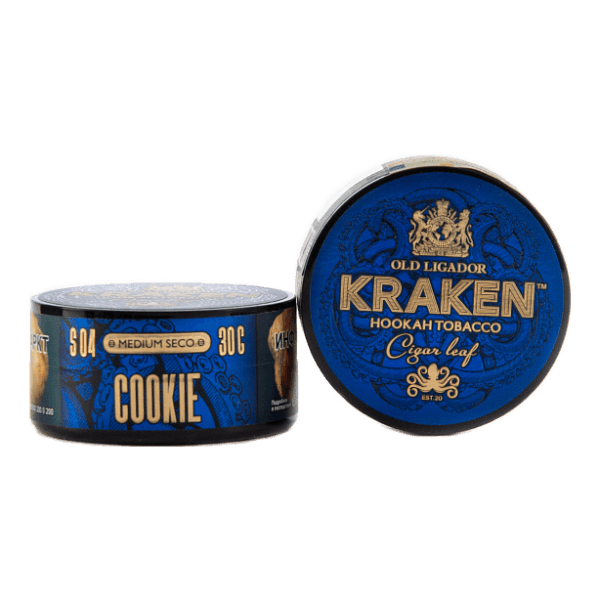 Табак Kraken Medium Seco Cookie (Печенье) 30 гр в Ханты-Мансийске