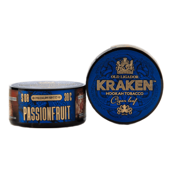 Табак Kraken Medium Seco Passion Fruit (Маракуйя) 30 гр в Ханты-Мансийске