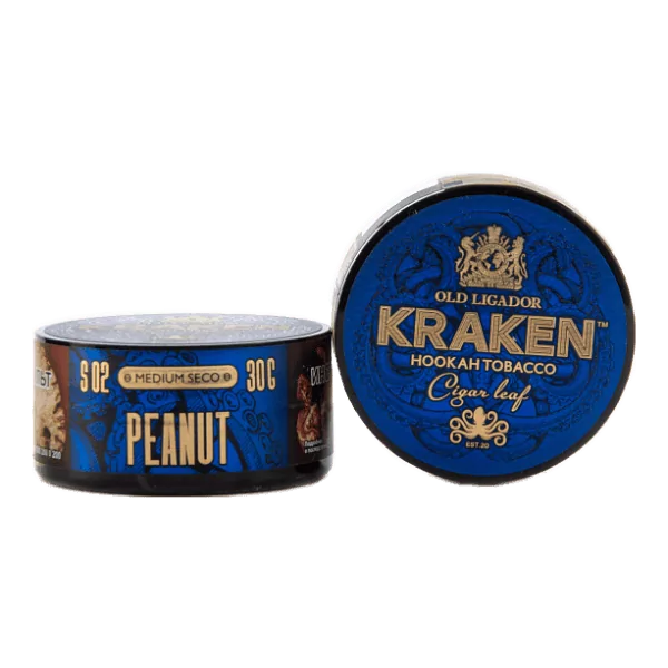 Табак Kraken Medium Seco Peanut (Арахис) 30 гр в Ханты-Мансийске