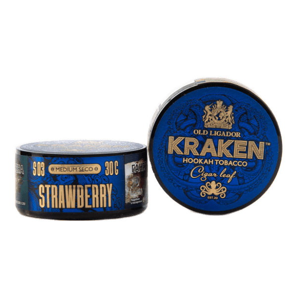 Табак Kraken Medium Seco Strawberr (Клубника) 30 гр в Ханты-Мансийске