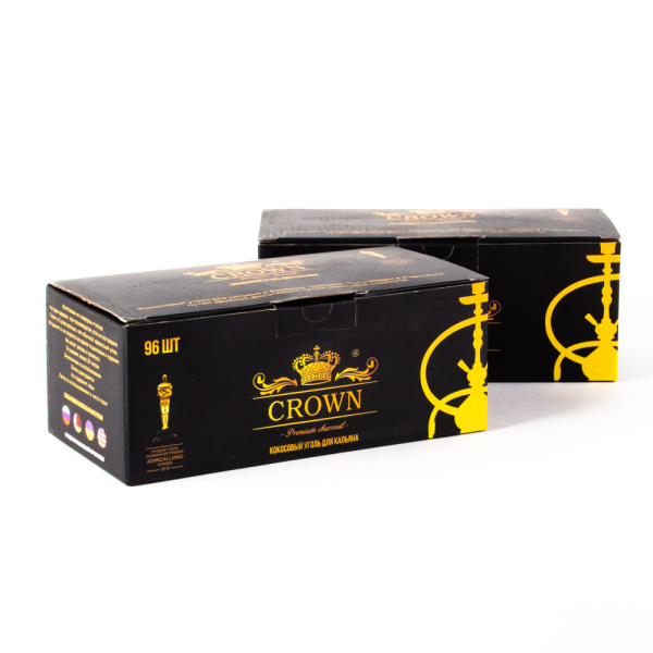 Уголь Crown Кокосовый 96 Шт (22 Мм) в Ханты-Мансийске