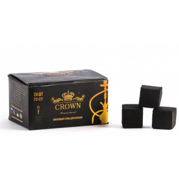 Уголь Crown Кокосовый 24 Шт (22 Мм) в Ханты-Мансийске