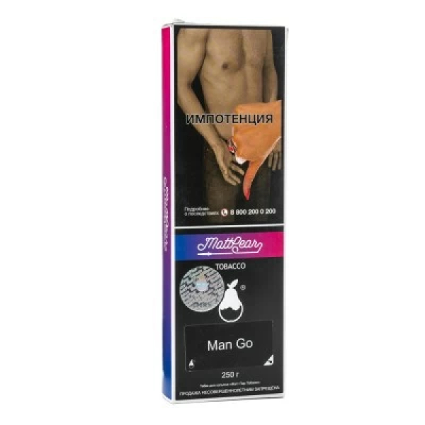 Табак MattPear Man Go (Манго) 250 гр в Ханты-Мансийске